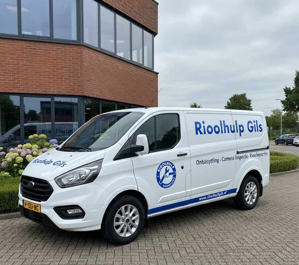 Werkbus van Rioolhulp Gils